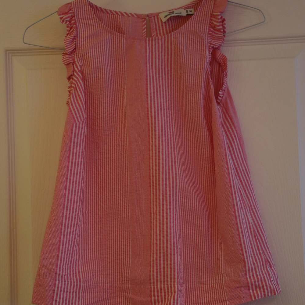 Vineyard Vines Women's Seersucker Top
